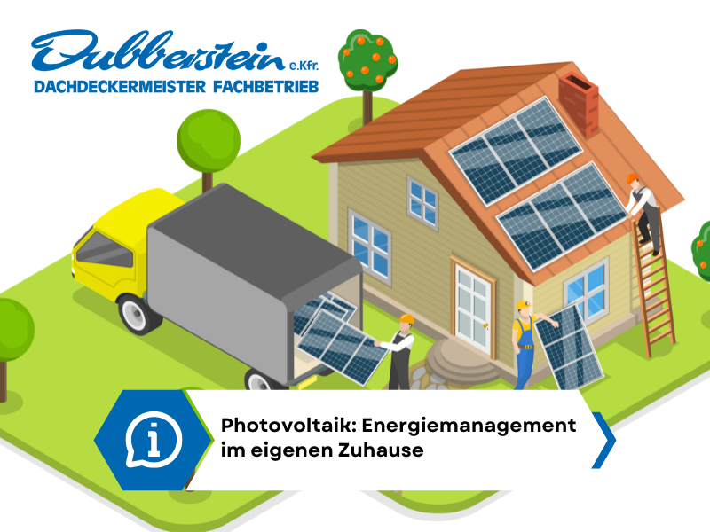 Photovoltaik: Energiemanagement im eigenen Zuhause