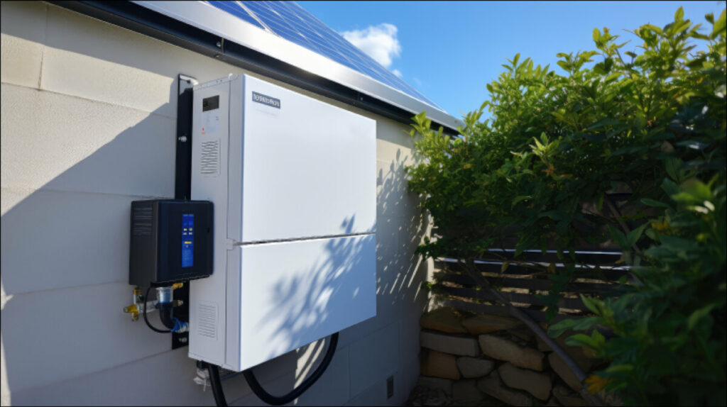 Foto eines Batteriespeichers