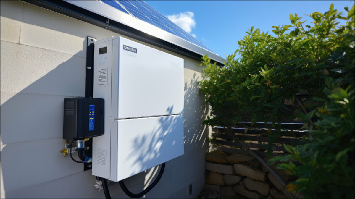 Foto eines Batteriespeichers